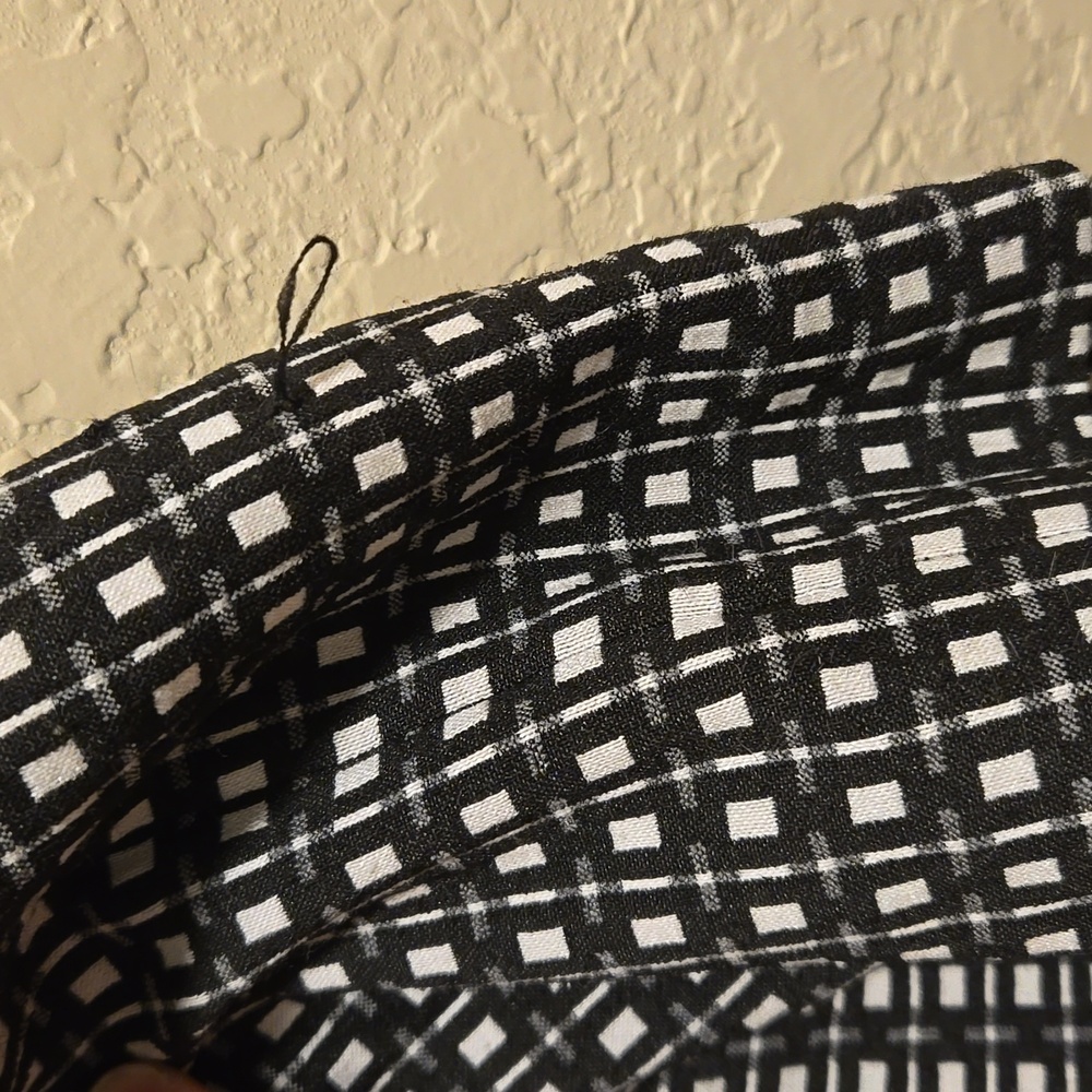 Calvin Klein Dress Black and White Print Dress Size 2 - Picture 8 of 8